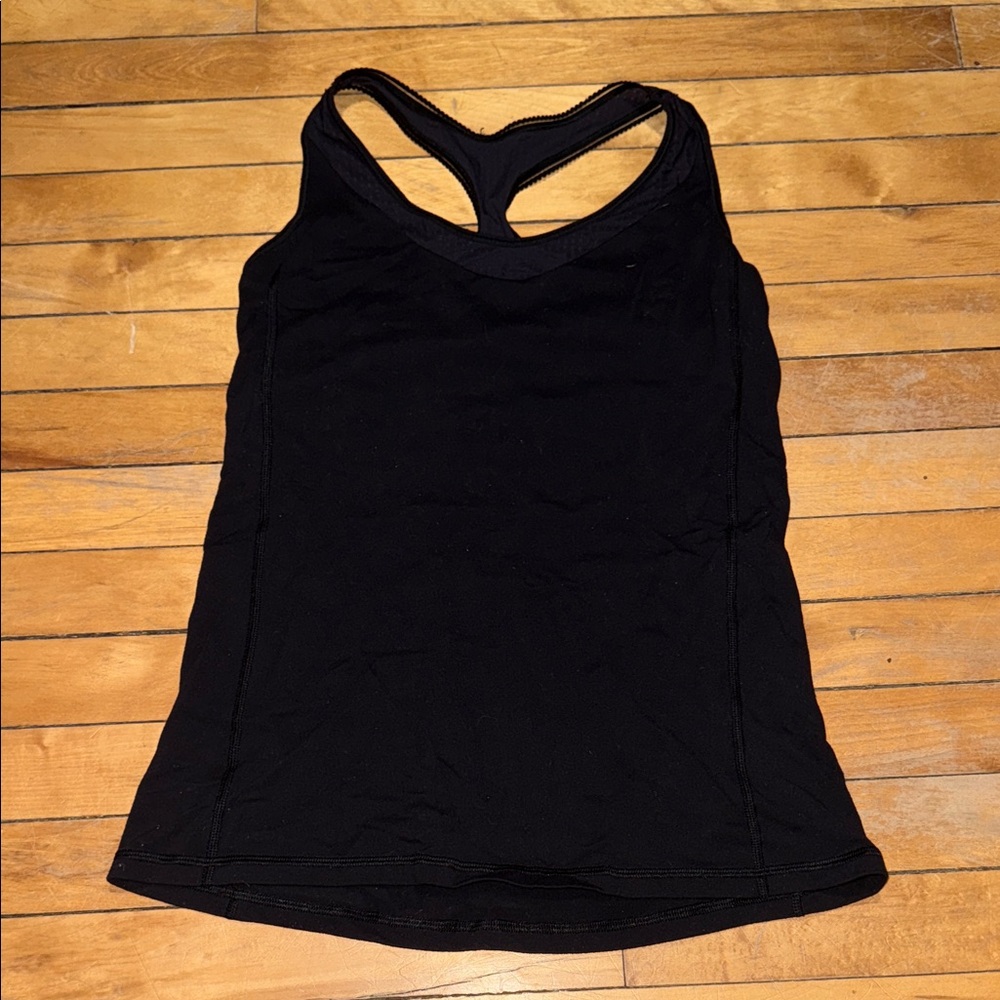 lululemon athletica Black Tank Top